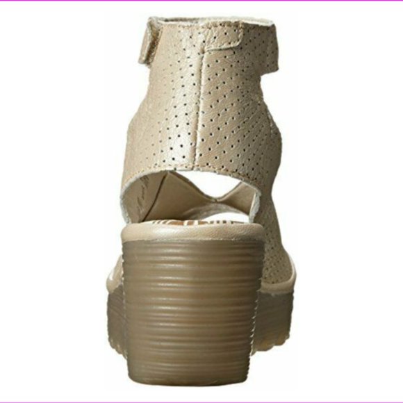 fly london perforated wedge